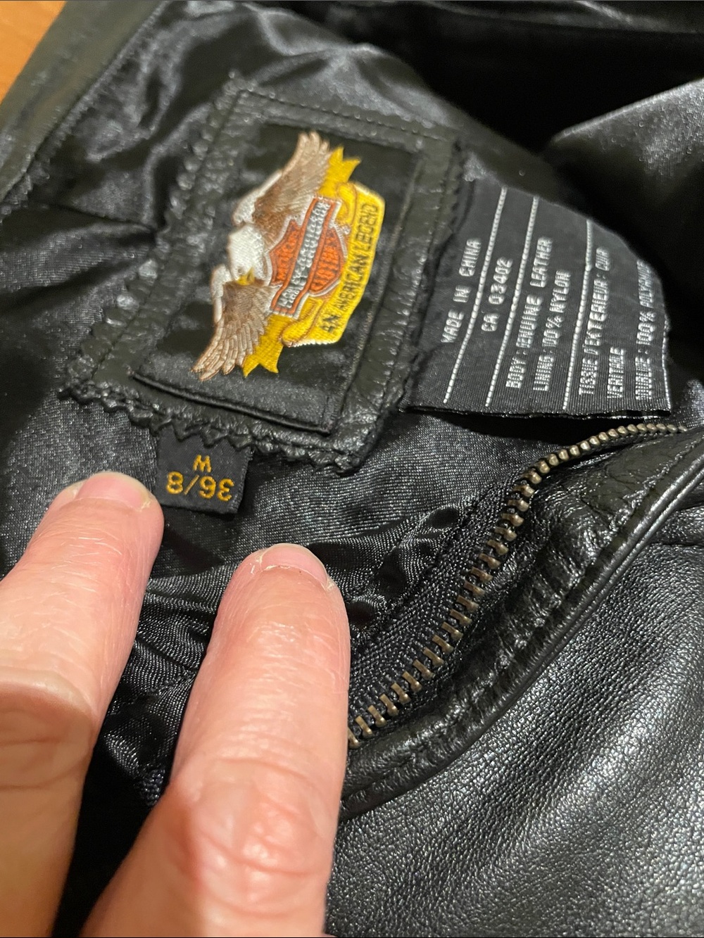 Harley-Davidson Leather Shorts • Y2K Biker Chic • Genuine Leather.Moto festival - Picture 10 of 15